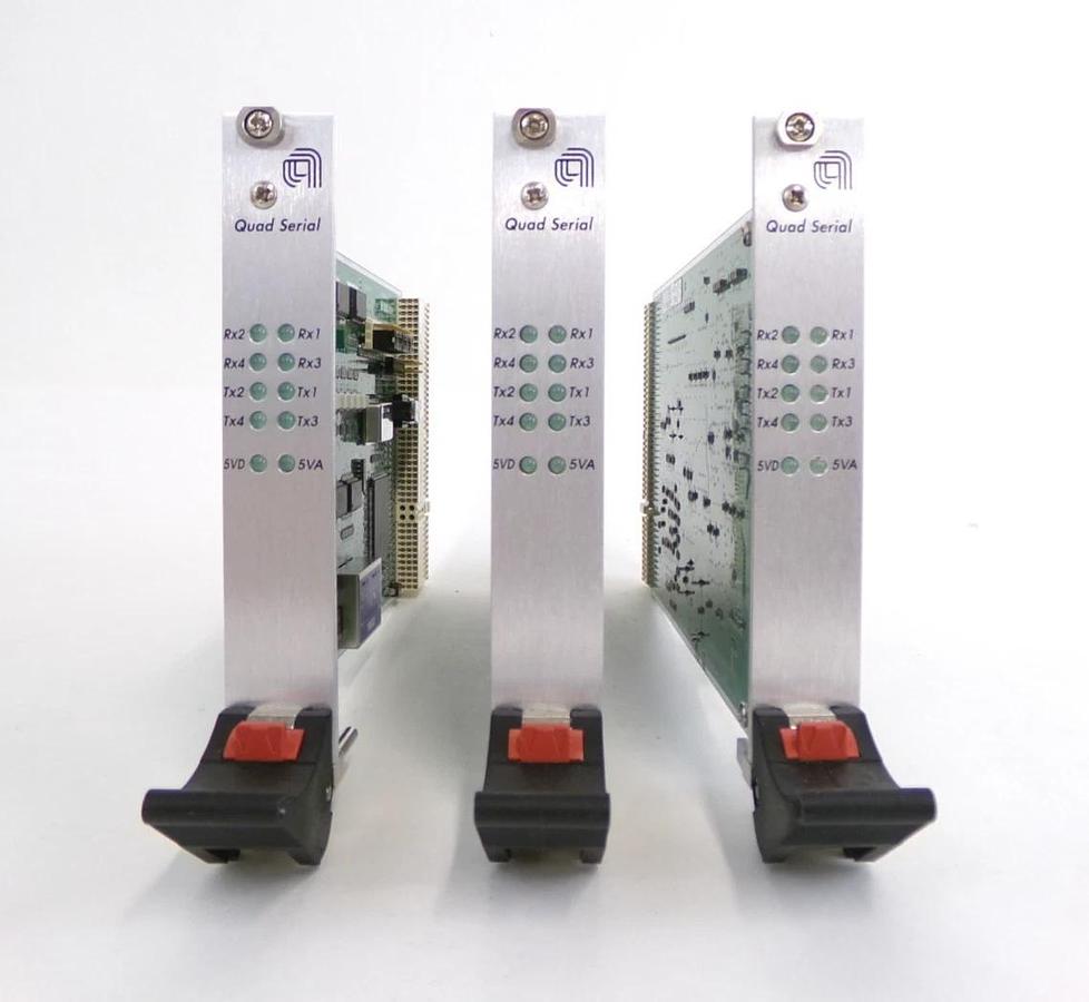 Used MKS Instruments AS00800-09-2 Quad Serial PCB Card AMAT 0190-47594 Lot of 5