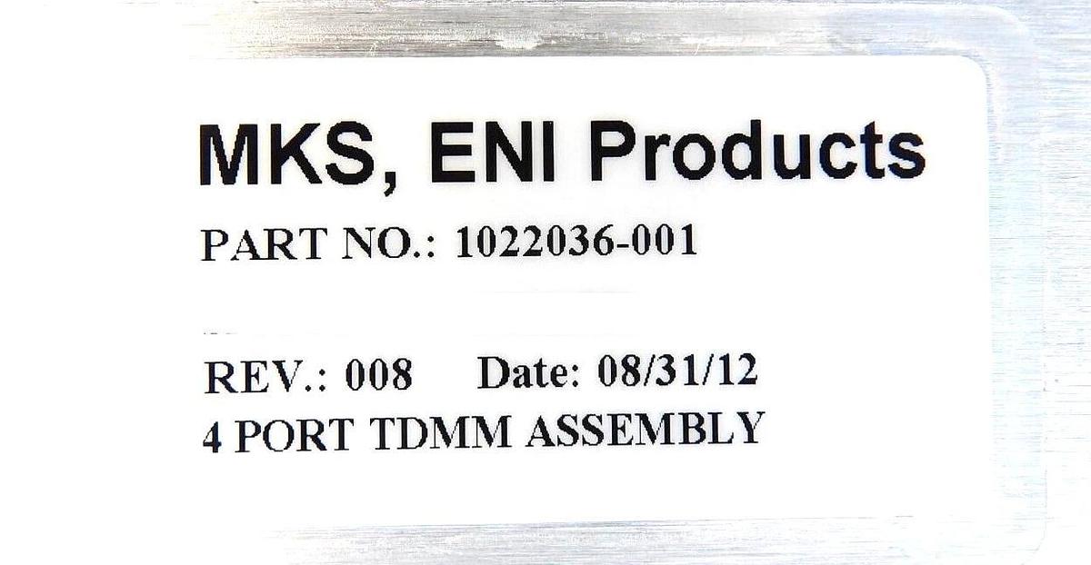 Used MKS ENI Products VIP1004-4111-08103 VI Probe Lam R27-357500-00 Untested Spare