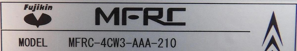Fujikin MFRC-4CW3-AAA-210 Electronic Valve Module MFRC New Surplus