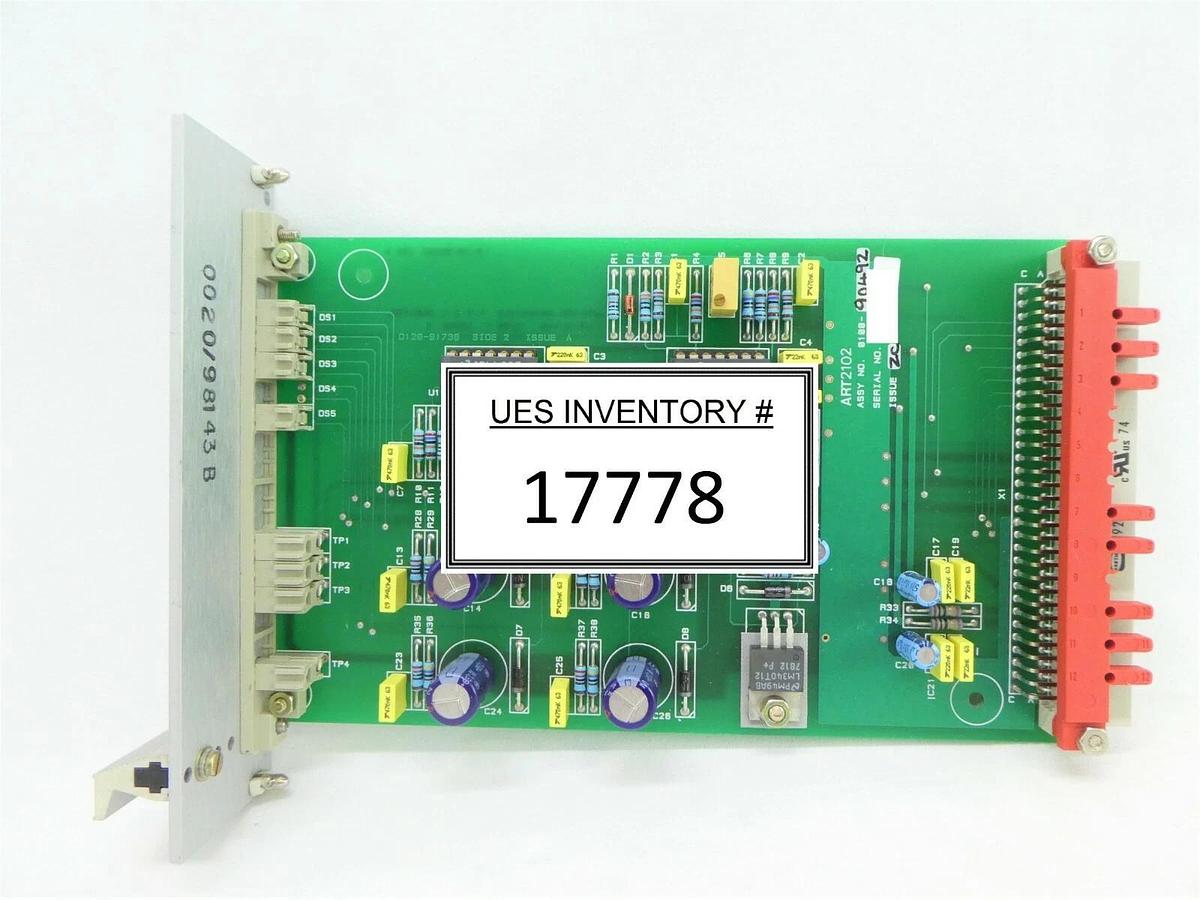 Used AMAT Applied Materials 0100-90492 T.P.D.U. Monitor PCB Card 0120-91729 Working