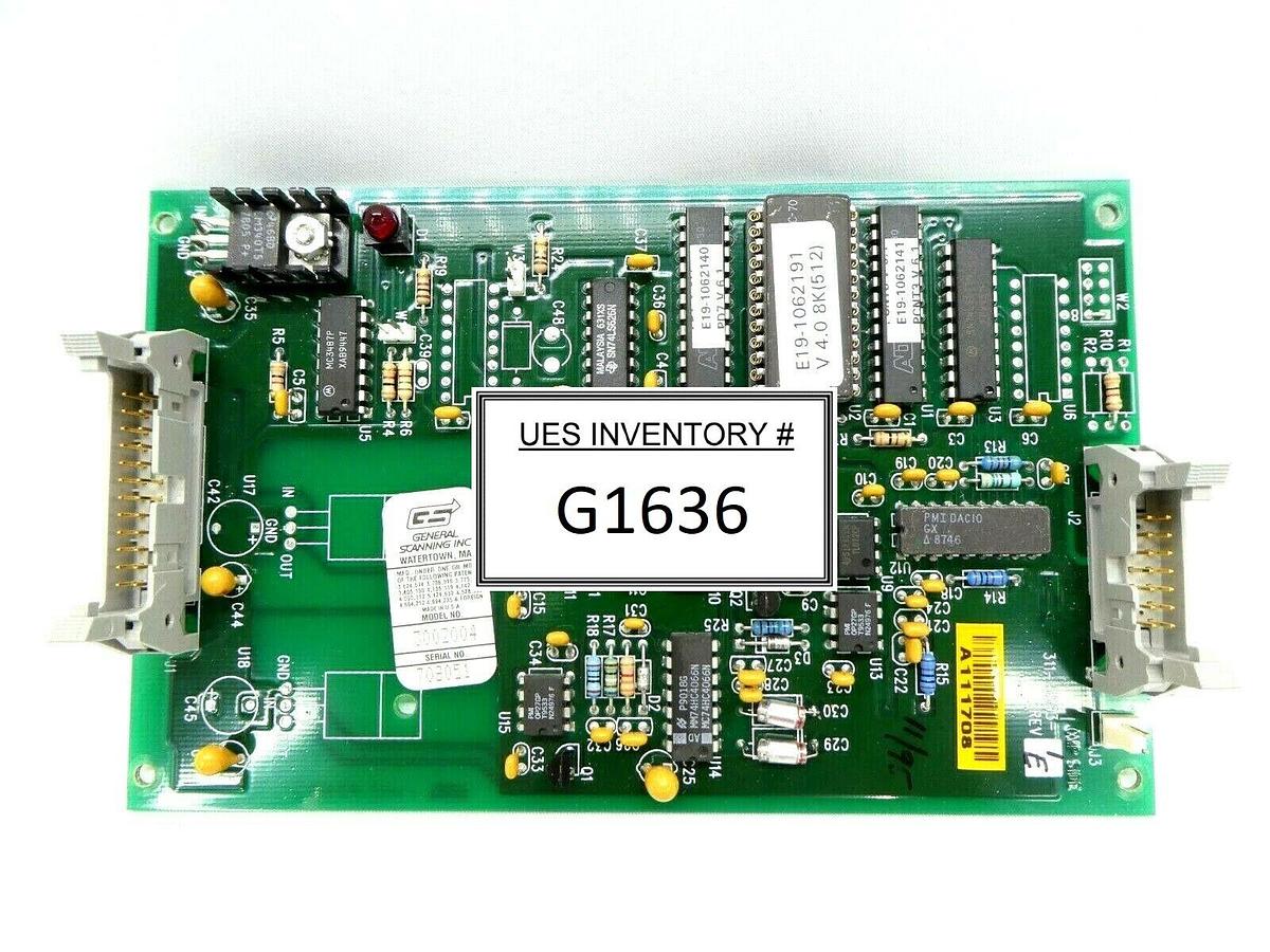 Used GS General Scanning 311-15593-1 Processor PCB 3002004 KLA-Tencor Working Surplus