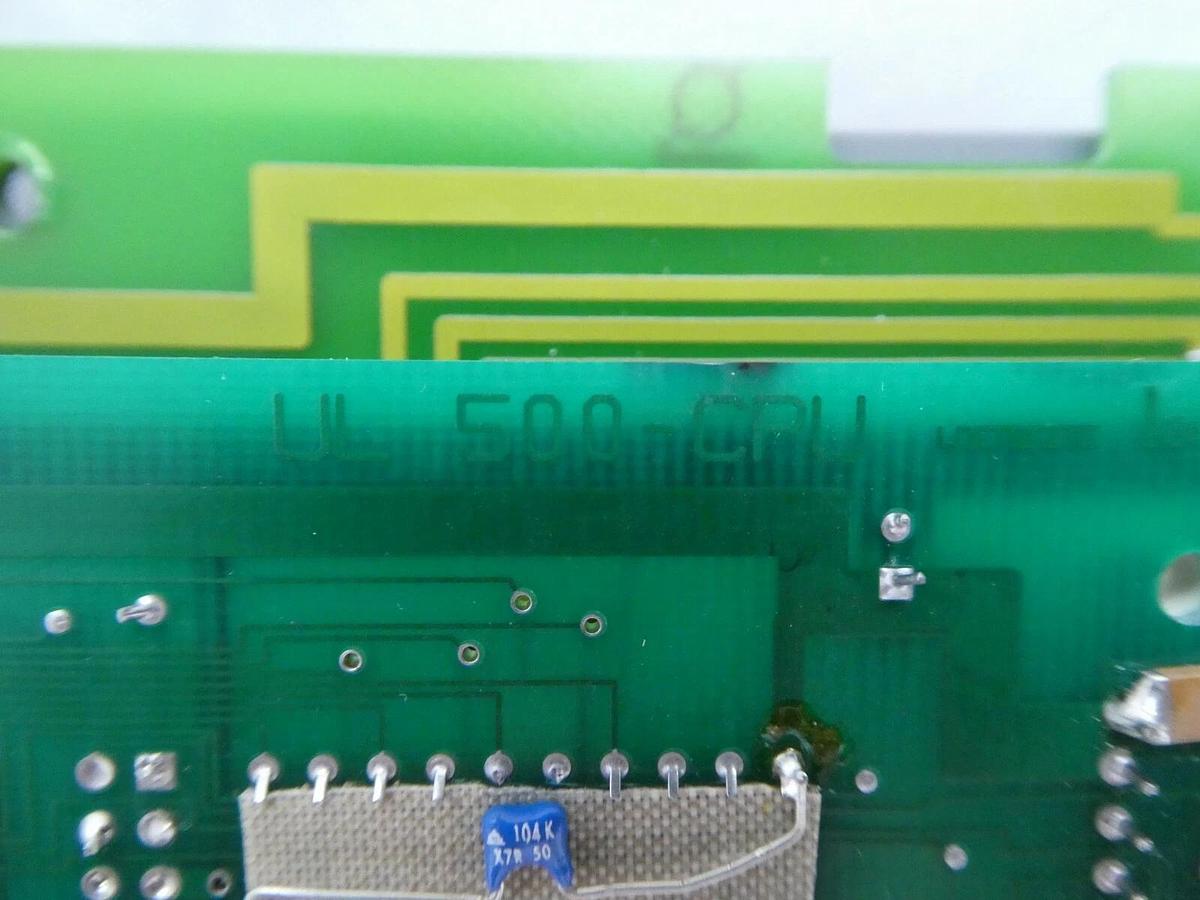 Used Leybold 200 30 682 Keyboard and CPU PCB 200 30 750 UL 500-CPU ULTRATEST Working