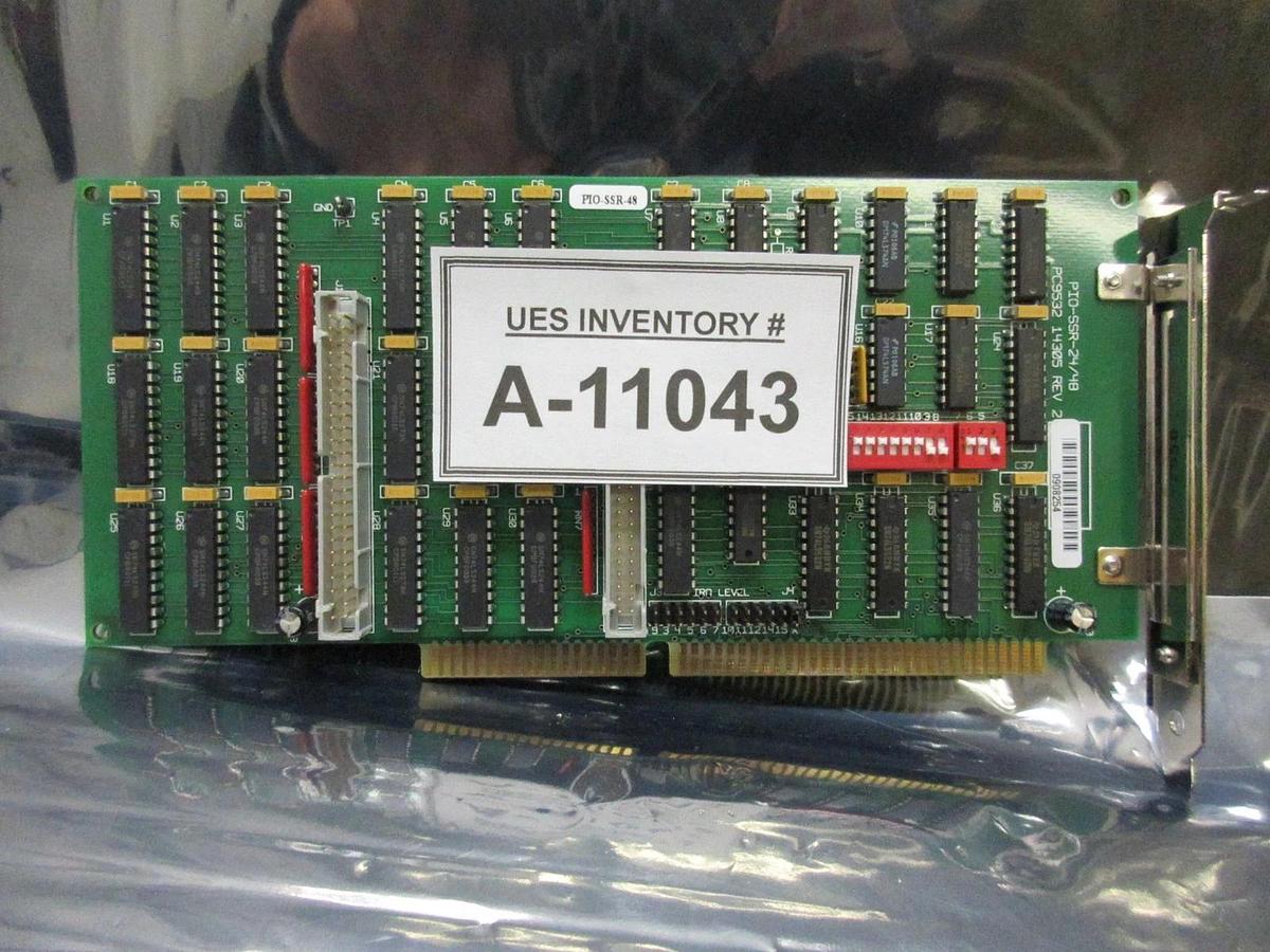 Used Keithley PIO-SSR-48 Soild State Relay PCB Card PC9532 14305 PIO-SSR-24/48 Used