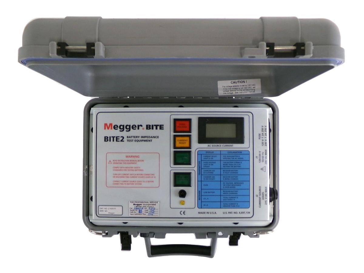 Used Megger 246002B BITE 2 Battery Impedance Test Equipment Spare Surplus