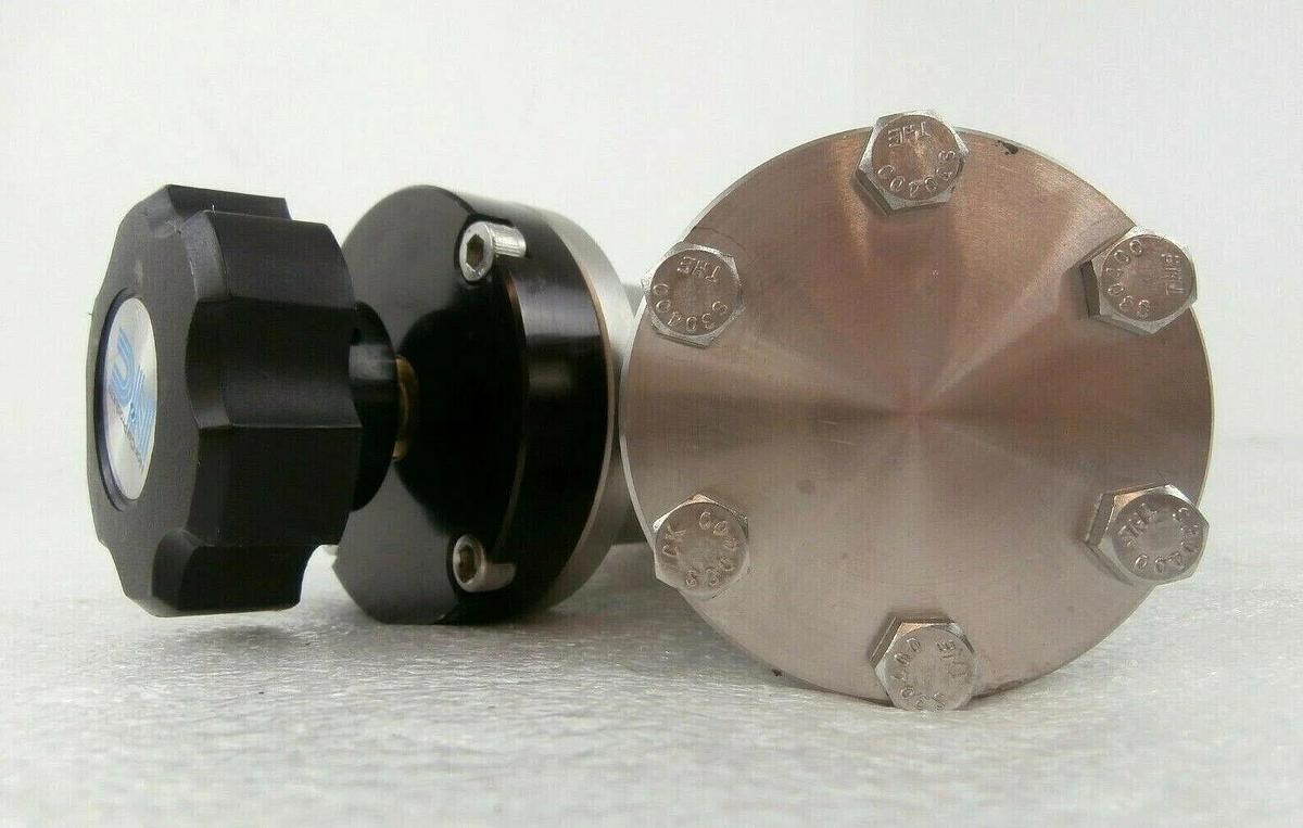 Used Nor-Cal 3870-02286 Angle Valve Assembly AMAT Applied Materials 0040-36023 Spare