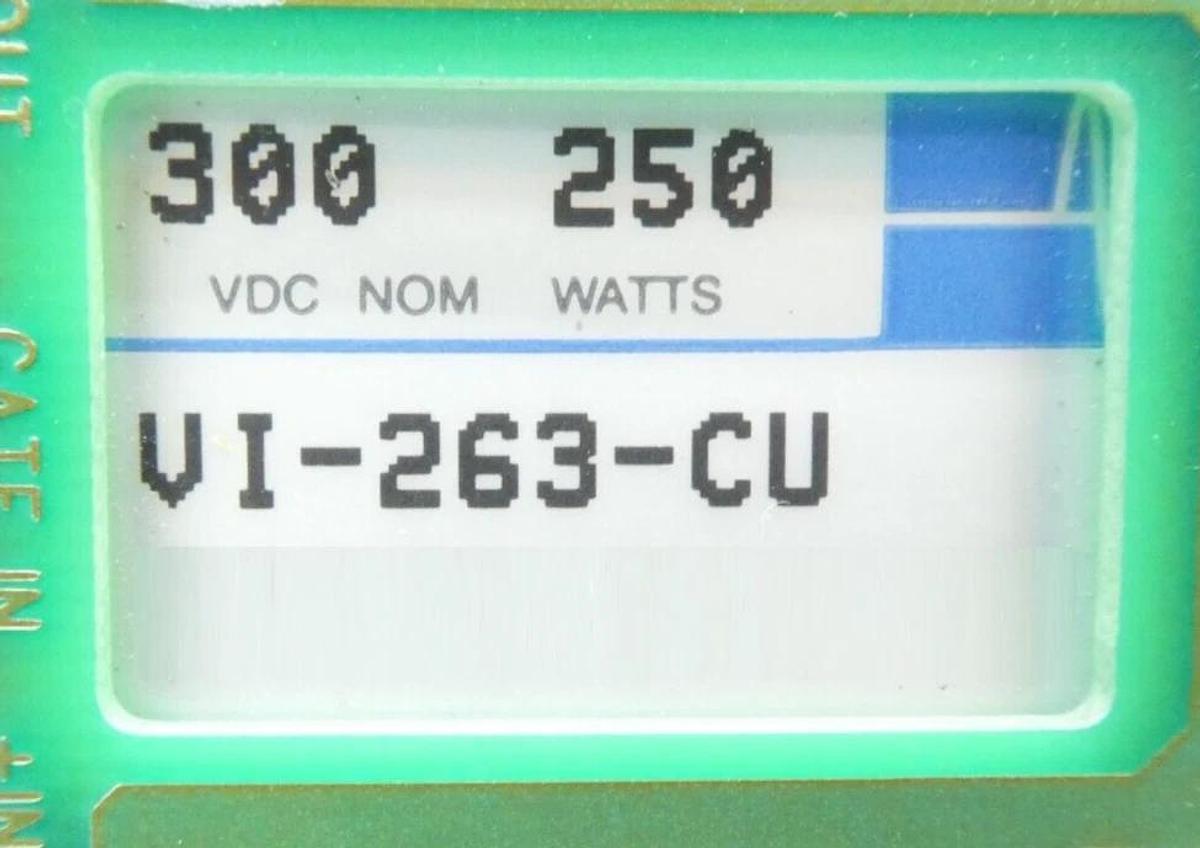 Used Varian 34-029889-24 24V Control Cartridge PCB Vicor VI-263-CU VI-B63-CU Lot of 4