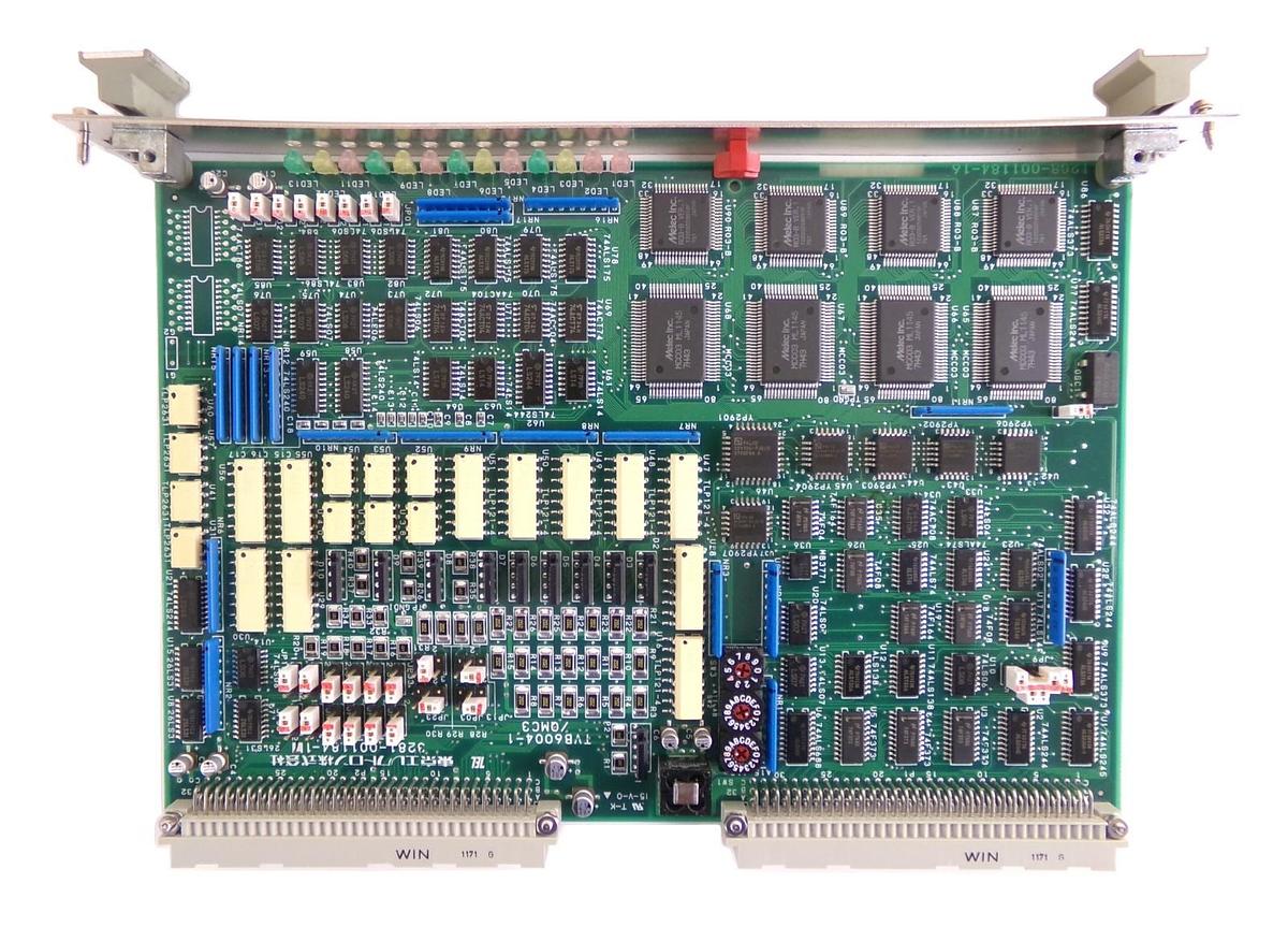 Used TEL Tokyo Electron 3281-001184-17 Processor VME PCB Card TVB6004-1/QMC3 Working