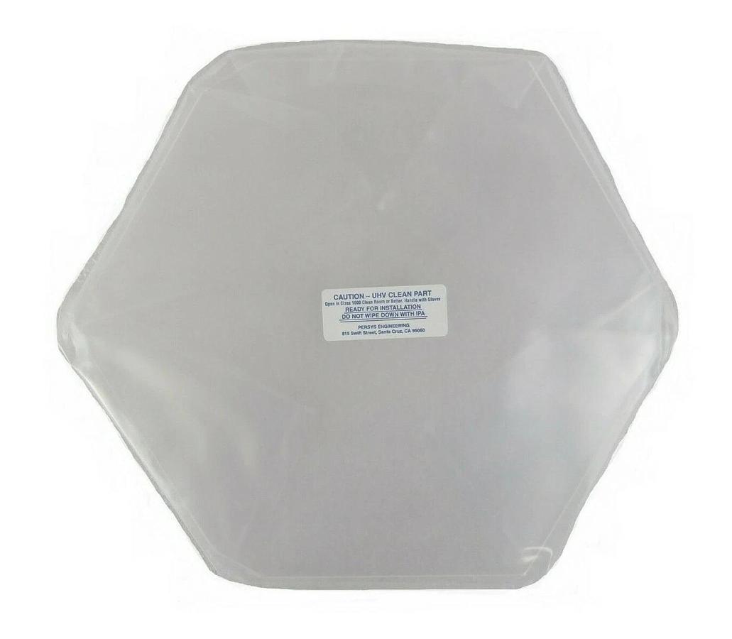 Persys Engineering Opaque Hexagonal Quartz Plate AMAT Applied Materials New
