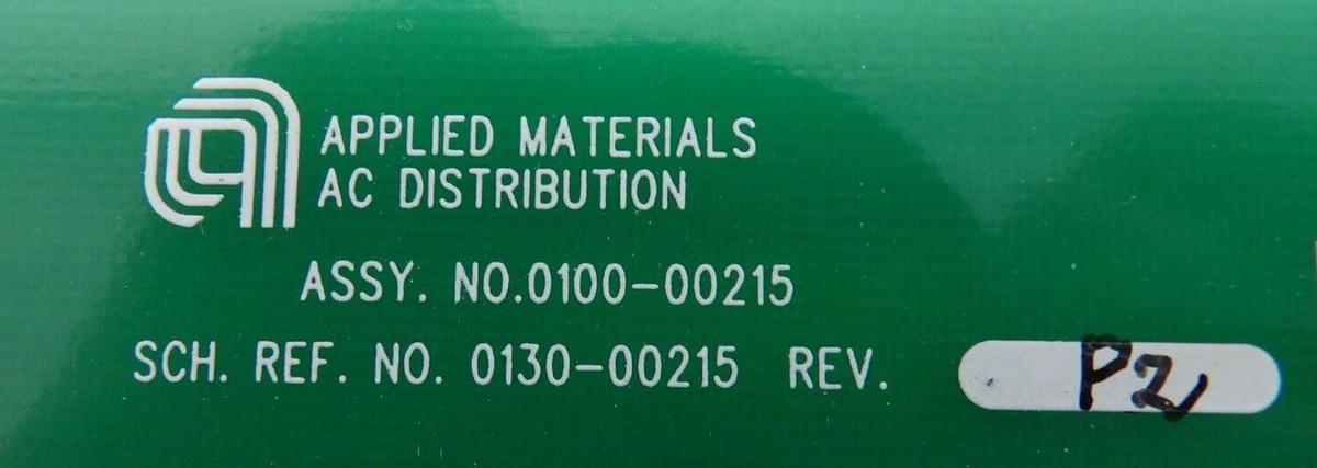 Used AMAT Applied Materials 0100-00215 AC Distribution PCB Board Working Spare