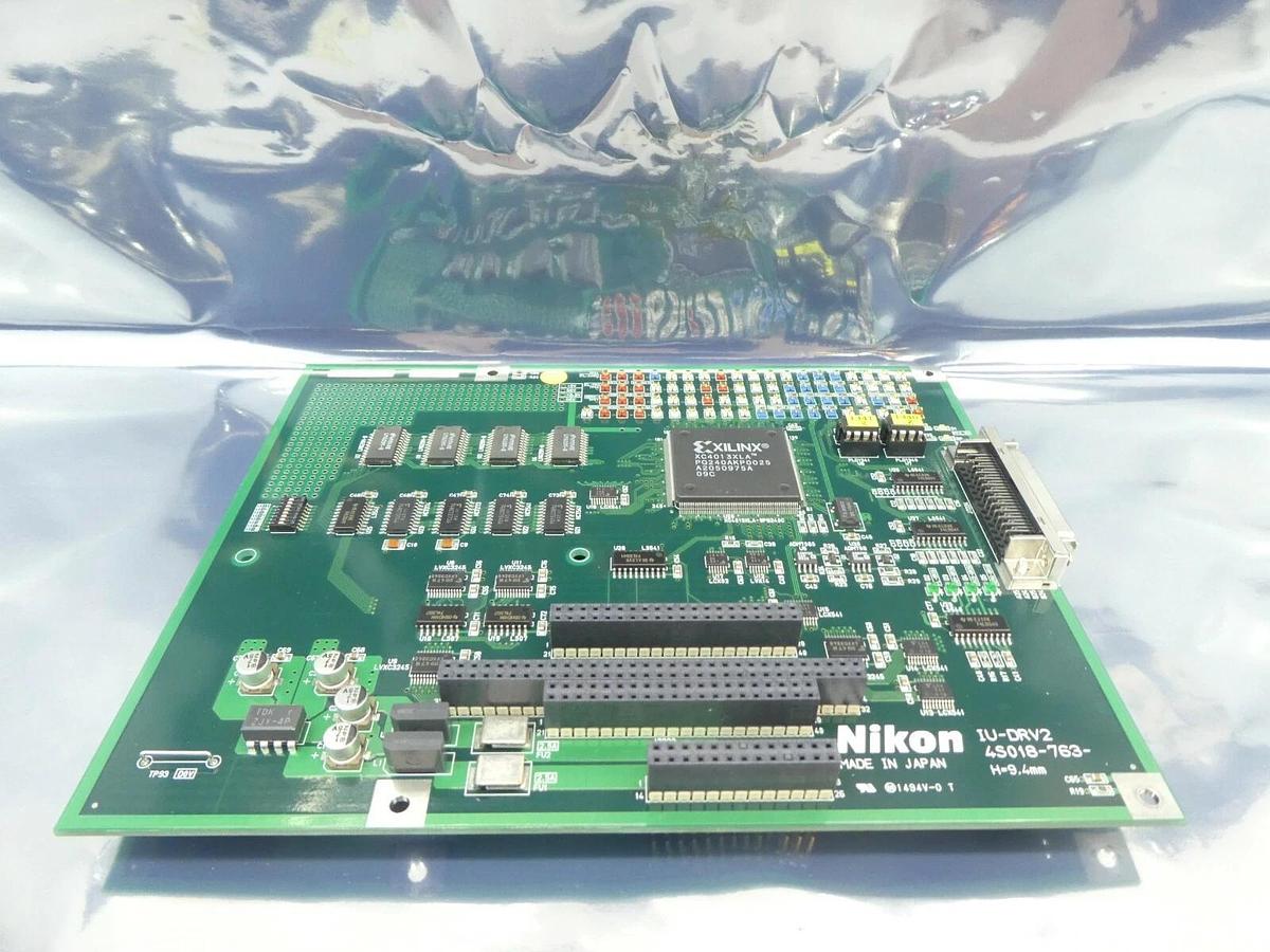 Used Nikon 4S018-763 Driver PCB IU-DRV2 NSR FX-601F FPD Lithography System Working