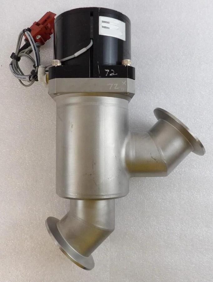 Used MKS Instruments 99M0563 Right Angle Pneumatic Valve Working Surplus