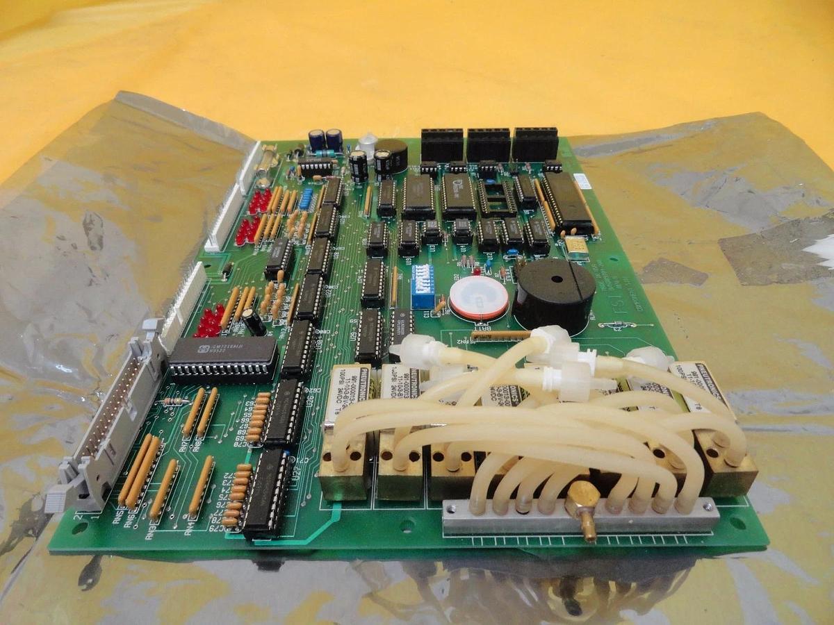 Used FSI International 233-5002-00 PC Pneumatic Interface Board PCB Working Surplus