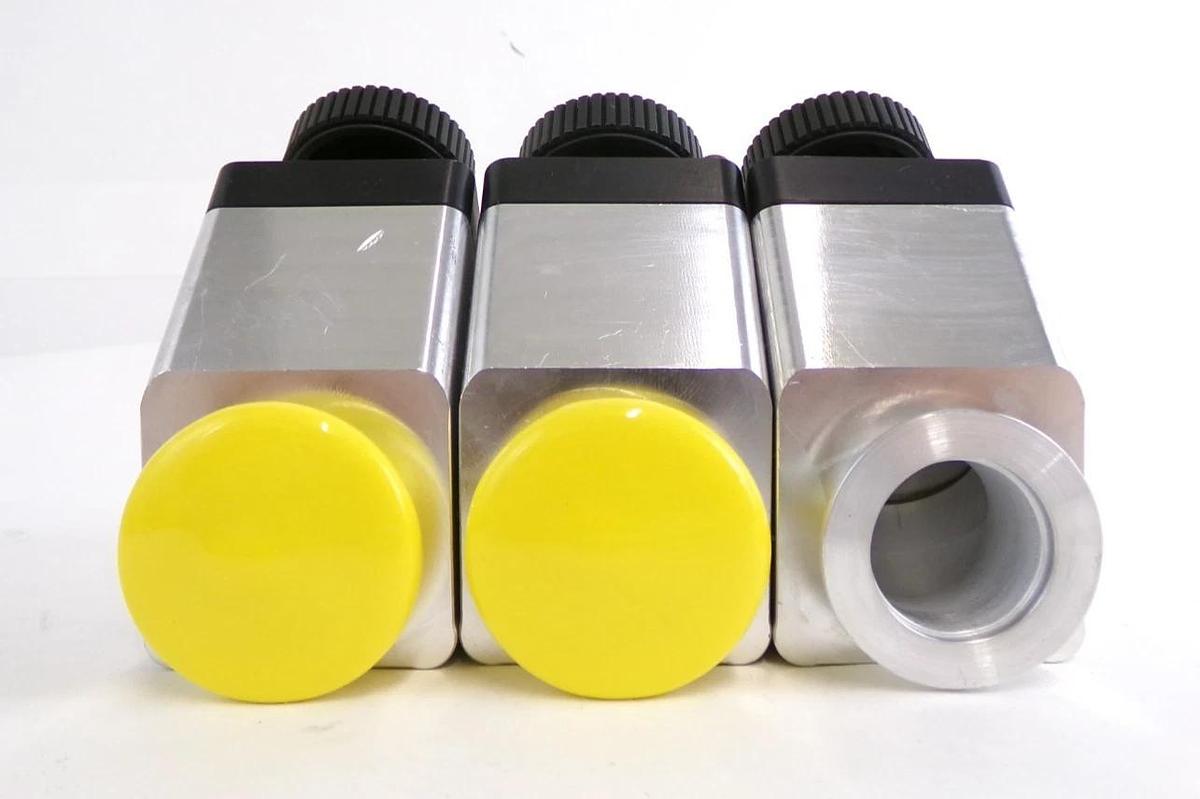 Used VAT 26528-KA01-BYB1 HV Inline Valve Assembly Reseller Lot of 8 Working Surplus