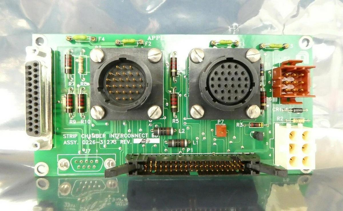 Used AMAT Applied Materials 0226-31273 Strip Chamber Interconnect PCB Working Surplus