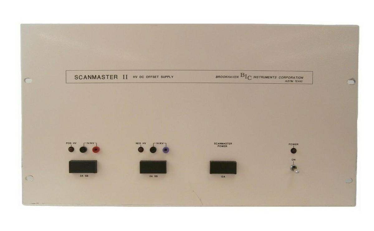 Used Brookhaven Instruments 25520160 HV DC Offset Supply SCANMASTER II Varian Working