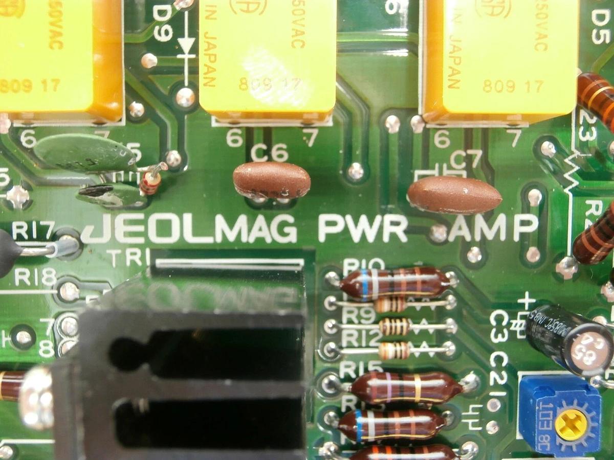 Used JEOL MAG PWR AMP Magnet Power Amplifier Assembly AP002207(01) JWS-7555S Working
