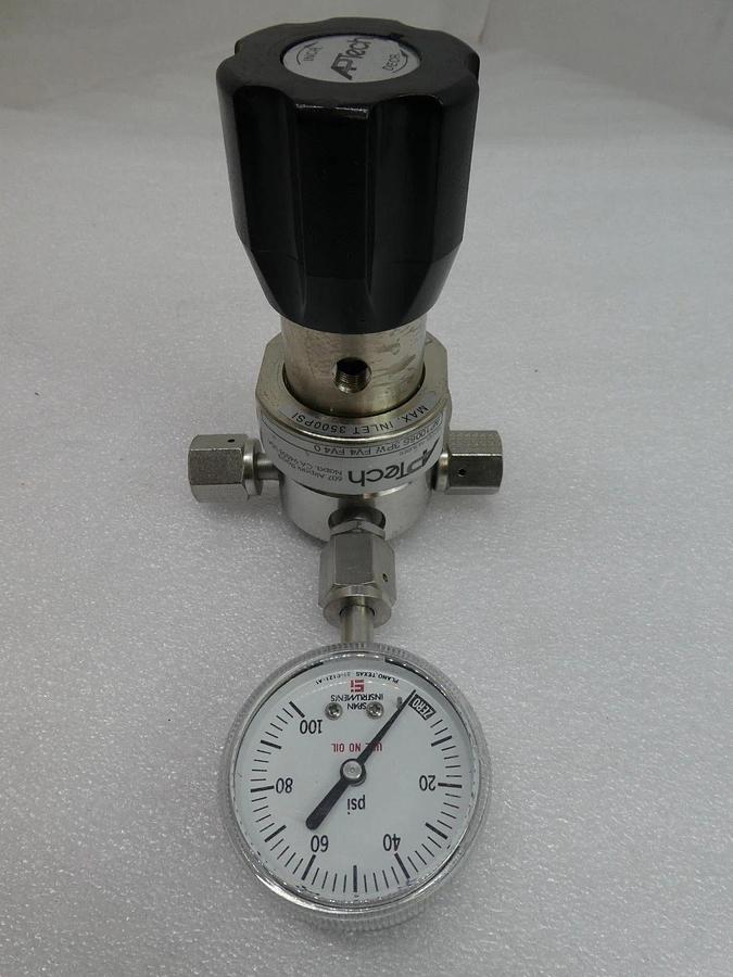 Used APTech AP1006S 3PW FV4 FV4 0 Single Stage Regulator Valve Reseller Lot of 4