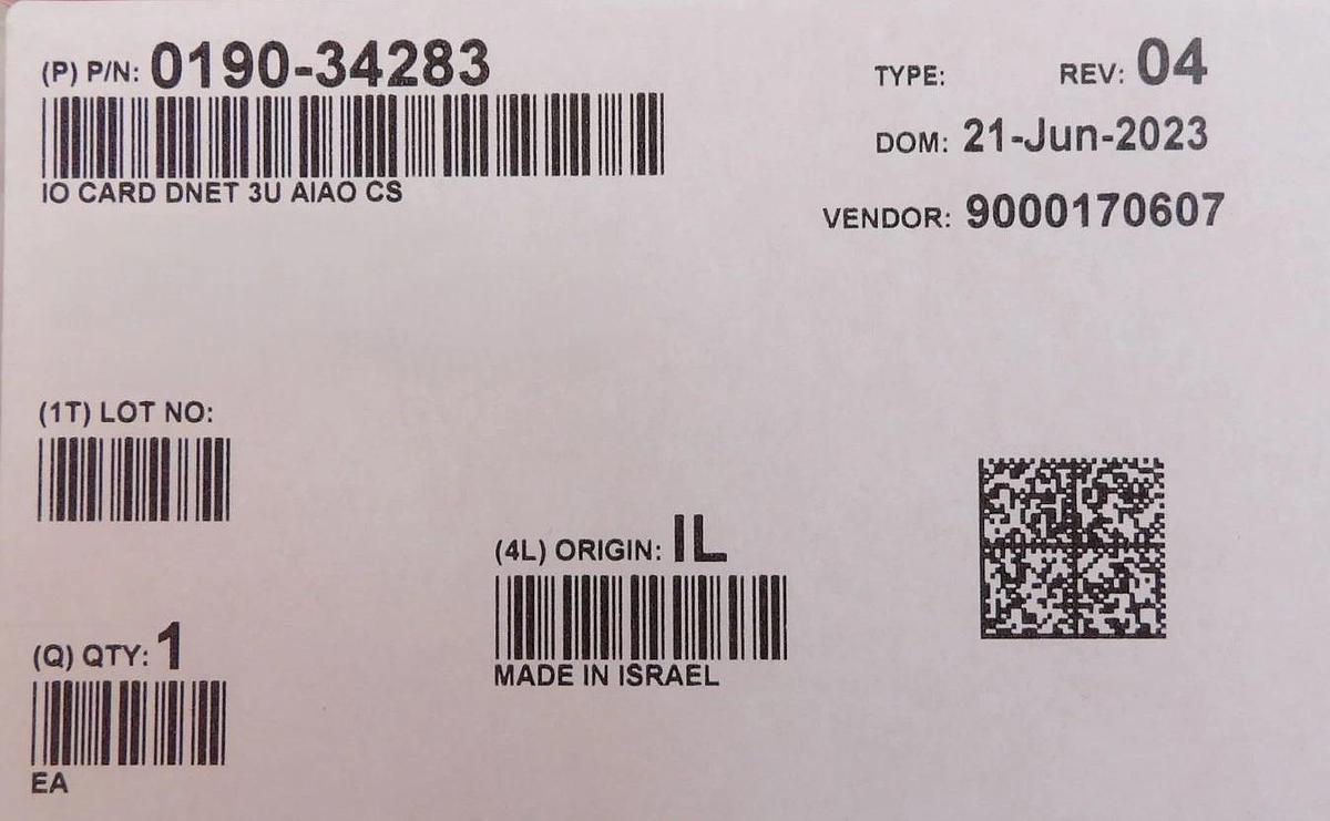 MKS Instruments AS01496-0-3 PCB Card CDN496R AMAT 0190-24283 New Surplus