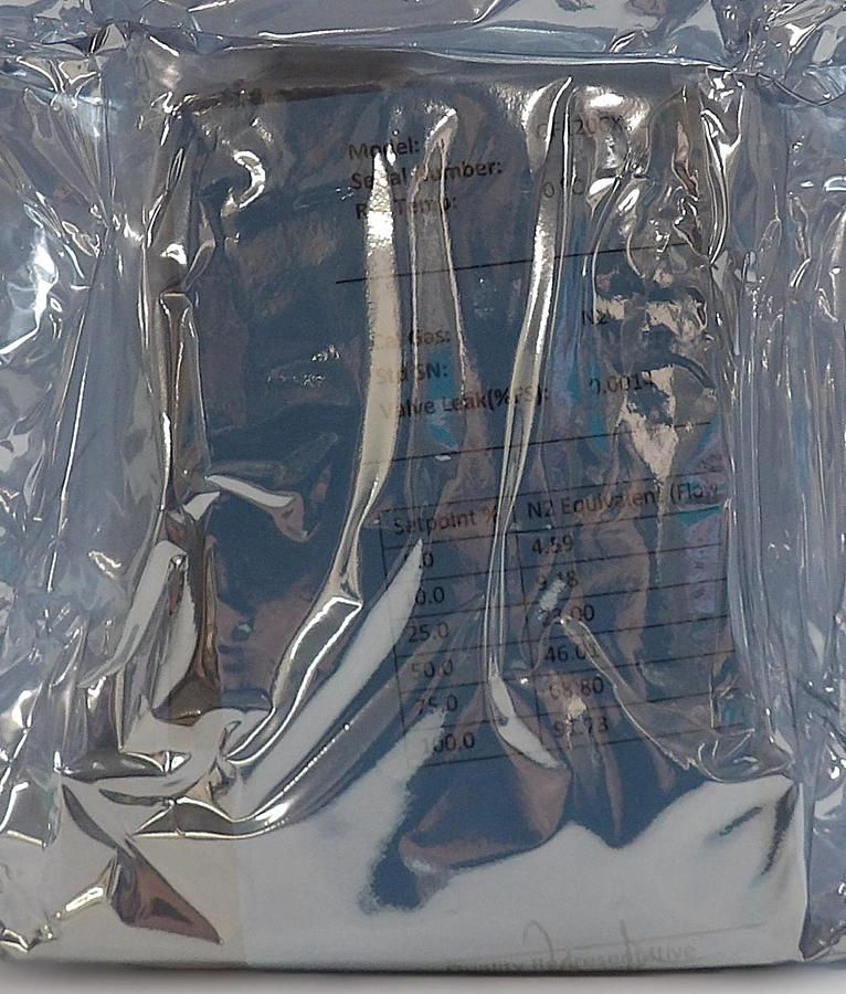 Brooks Instrument GF120C-109830 Mass Flow Controller MFC 50 SCCM Ar New