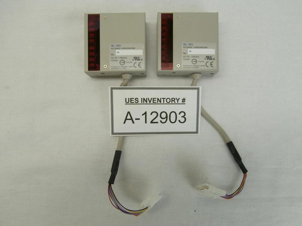 Used Keyence BL-185 Ultra Small CCD Barcode Reader Reseller Lot of 2 Used Working