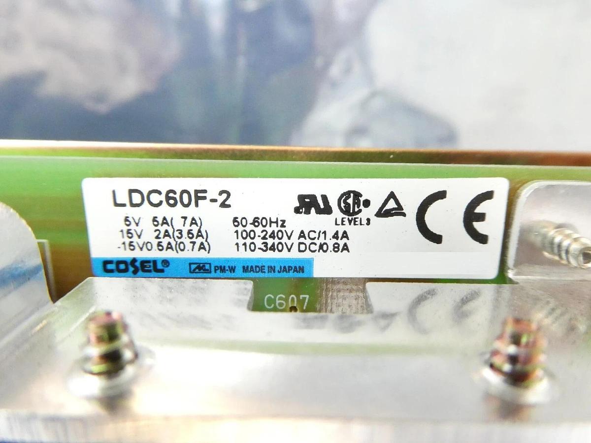 Used Cosel LDC60F-2 Power Supply Reseller Lot of 2 Nikon 200mm NWL860 Working Surplus