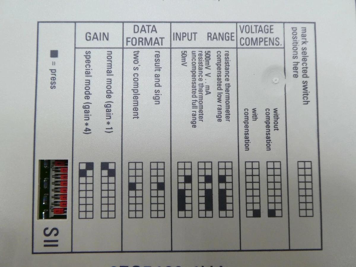 Used Siemens 6ES5460-4UA13 Analog Input PCB Card SIMATIC VP H9 Balzers Unaxis Working