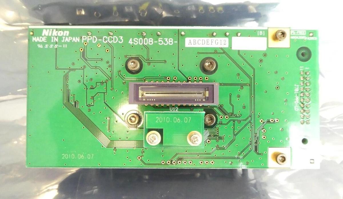 Used Nikon 4S008-538 Optical Sensor PCB Assembly PPD-CCD3 NSR-S205C Working Surplus