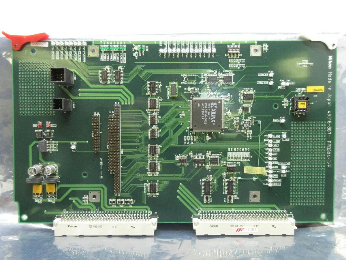 Used Nikon Precision 4S018-867 Interface Base Board PCB PPD3X4-I/F NSR System Working