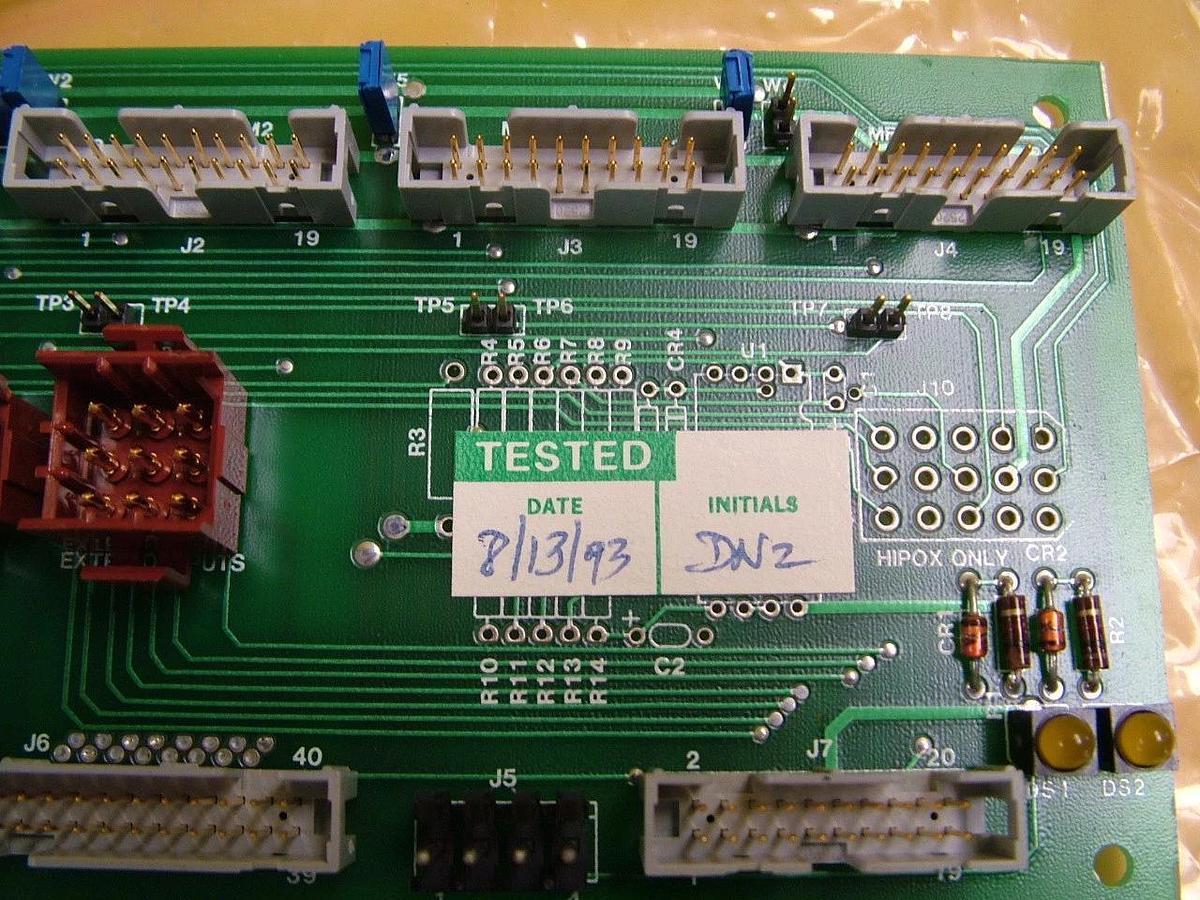 Used GaSonics 90-1036-01 MFC/MFM Mass Flow Meter Interface Board PCB Novellus Working