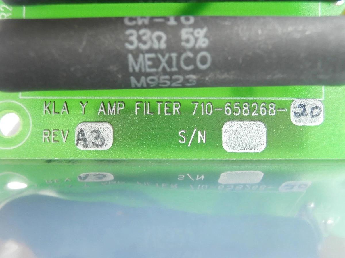 Used KLA Instruments 710-658268-20 Y AMP Filter Board PCB 073-658267-00 2132 Used