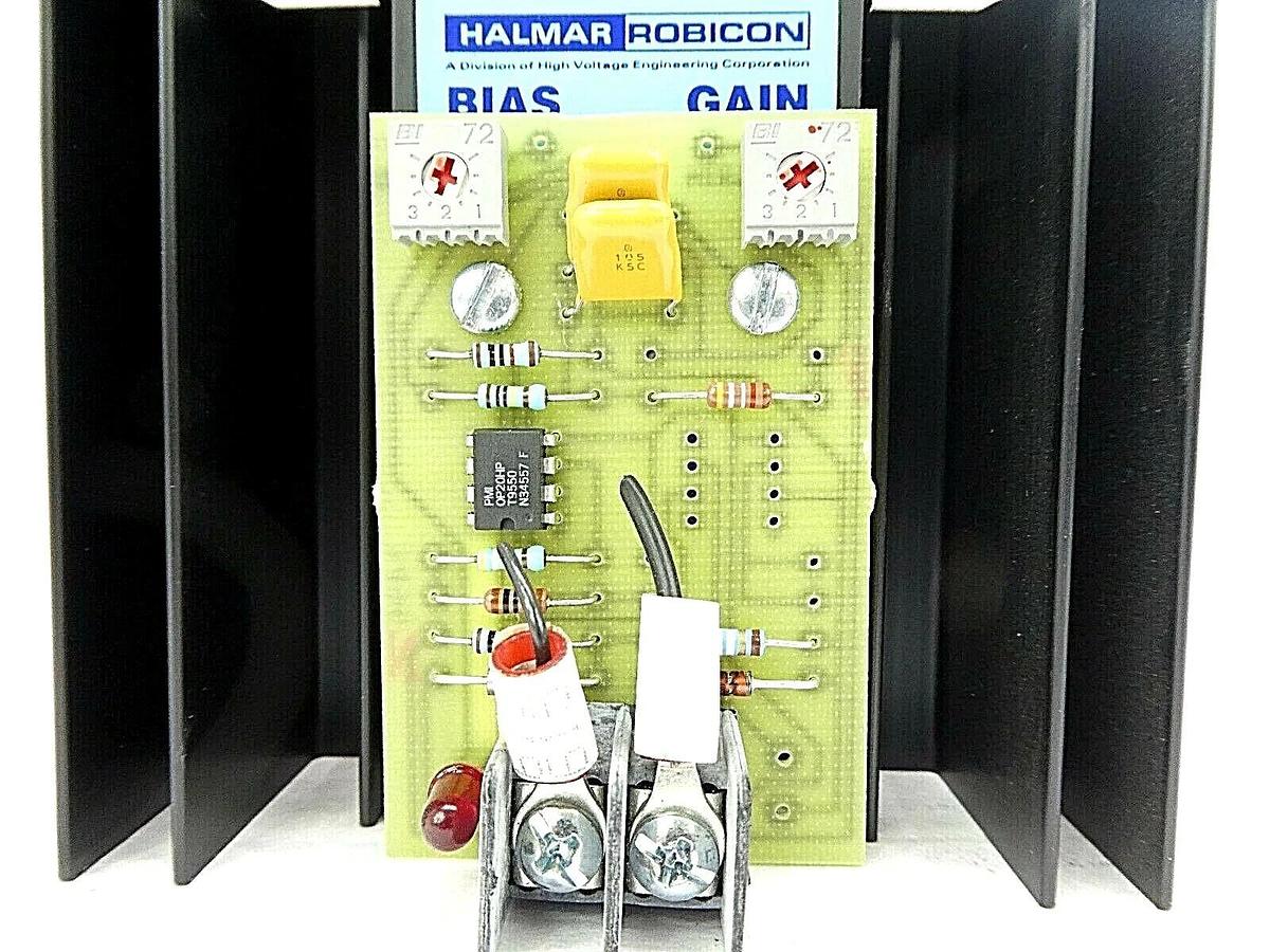 Used Halmar Robicon 22159 SSR Power Control Panel 115Z-C Lot of 2 Working Surplus