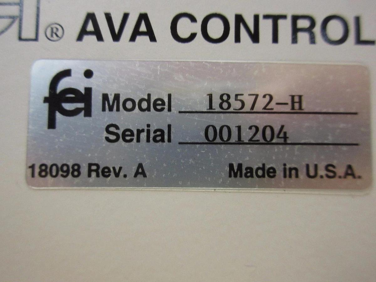 Used FEI Company 18572-H AVA Controller Module 18098 Working