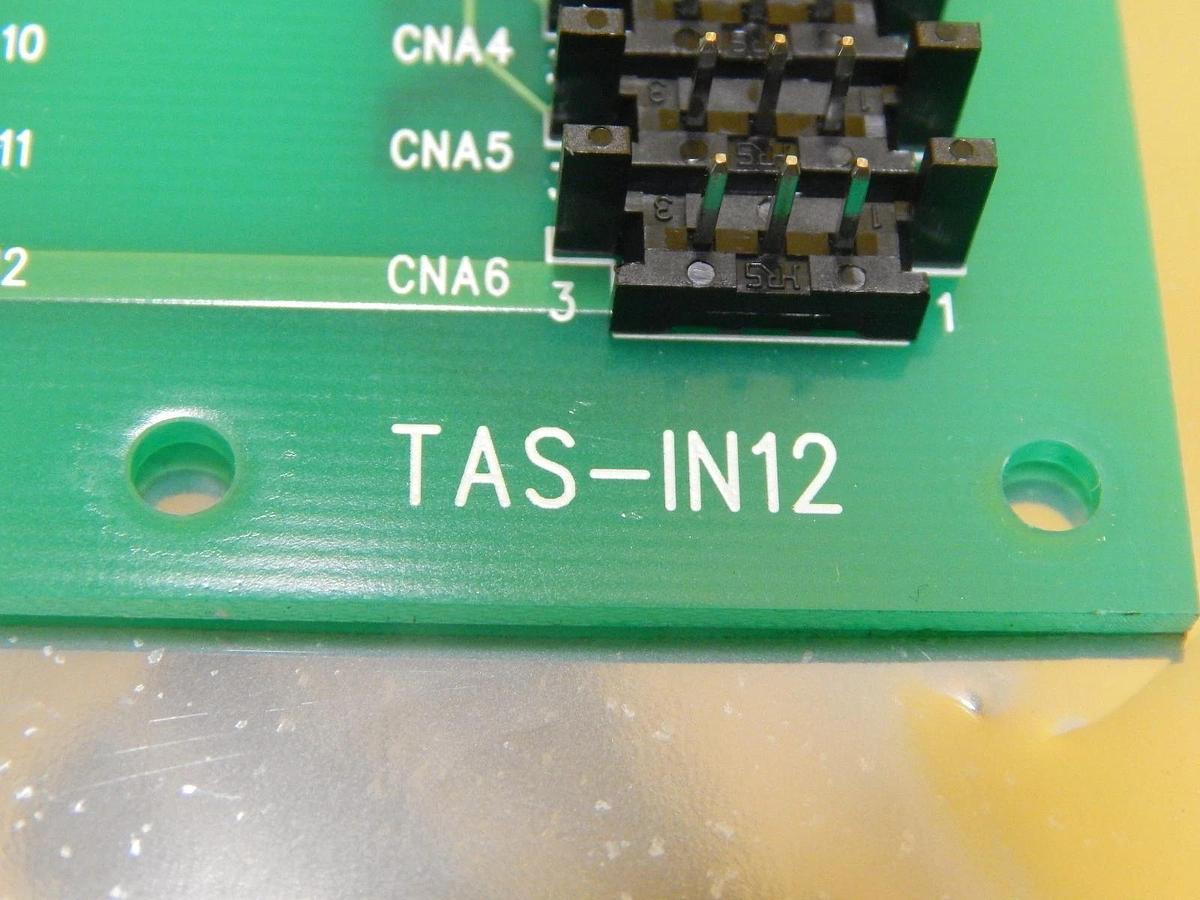Used TDK TAS-IN12 Backplane Interface Board PCB Reseller Lot of 4 TAS300 Used Working
