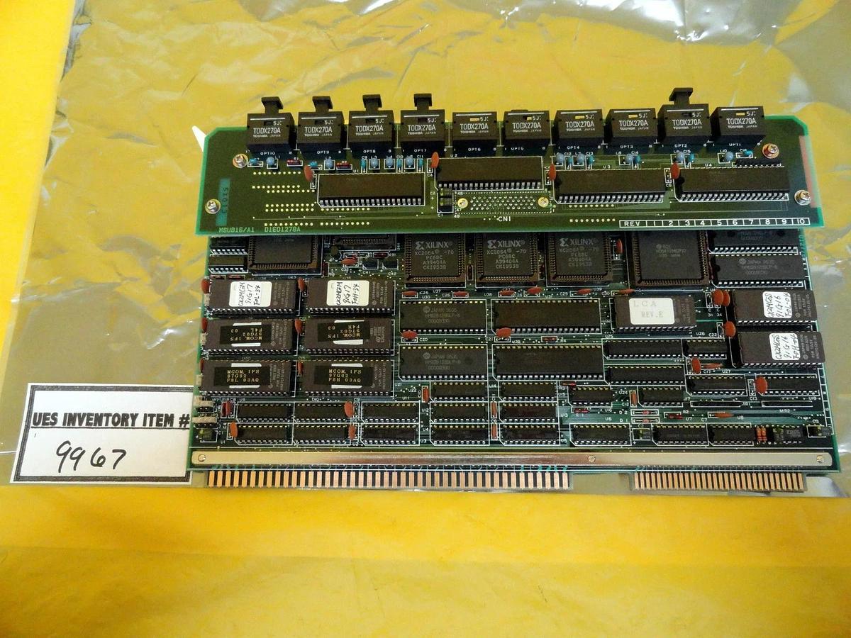 Used Kokusai Electric D1E01277B Interface Board PCB Card MC16/A2 D1E01278A Working