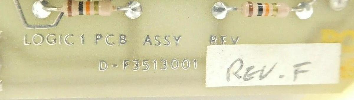 Used Varian Semiconductor VSEA D-F3513001 PCB Card LOGIC1 Rev. F Working Surplus
