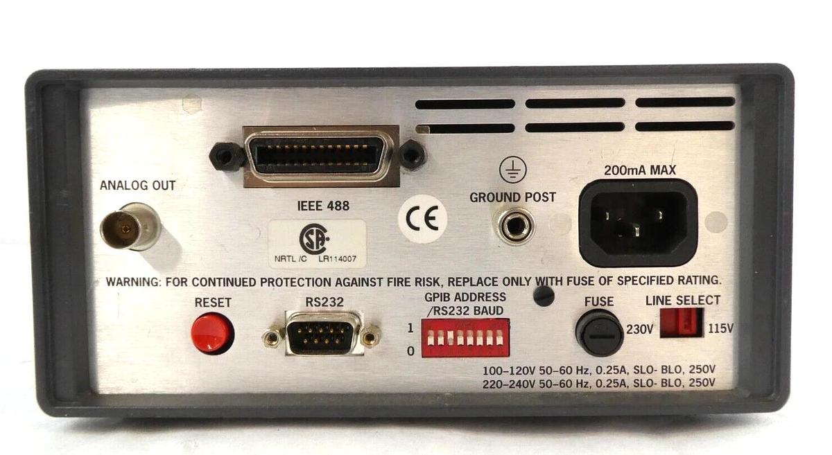 Used Newport 1830-C Dual Channel Optical Power Meter Module Working Surplus