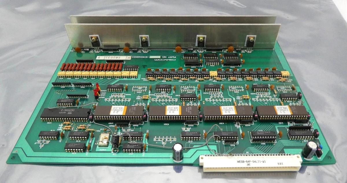 Used Osacom E1534Y 10 Step Motor Control PCB E1534D01 VSEA V82-810018 Working