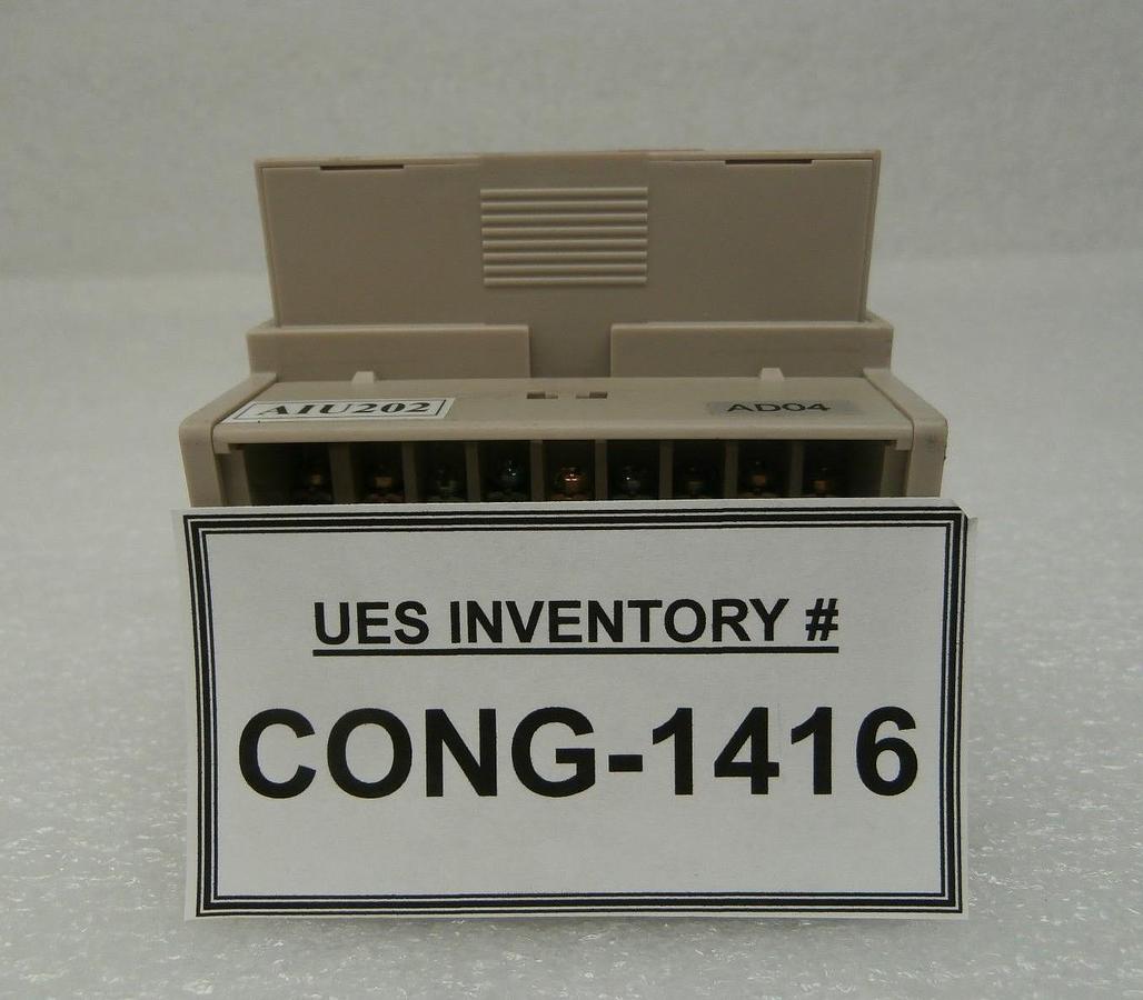 Used Omron GT1-AD04 Analog Unit 4 Point Input Module AD04 Used Working