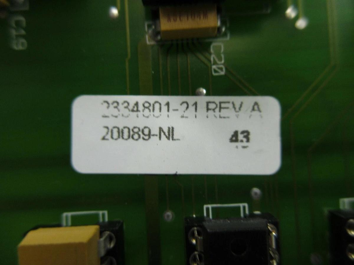 Used ASM Advanced Semiconductor Materials 2334801-21 Processor PCB Card Rev. A Used