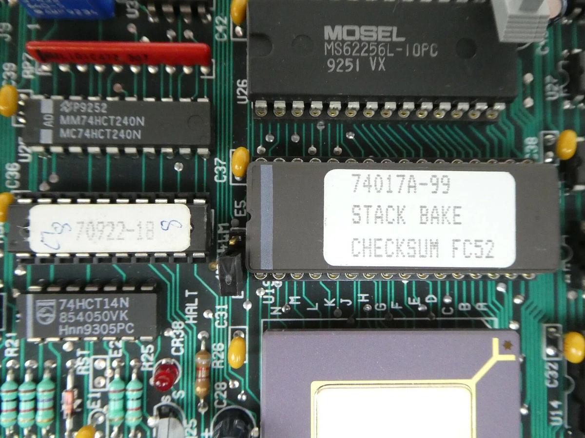 Used SVG Silicon Valley Group 80266B3-01 Stack Bake Station CPU PCB Card 90S As-Is
