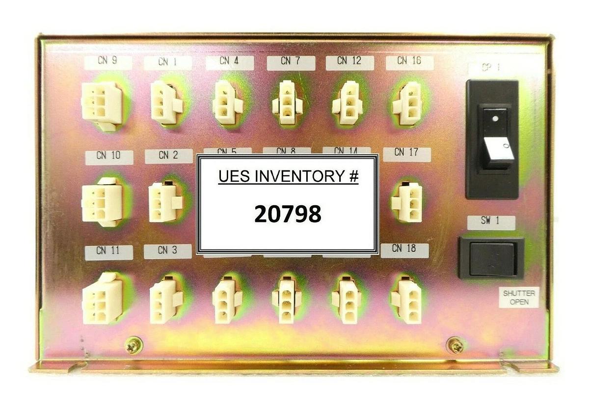 Used DNS Dainippon Screen Wafer Shutter Relay Assembly Aquaspin SU-3000 Working Spare