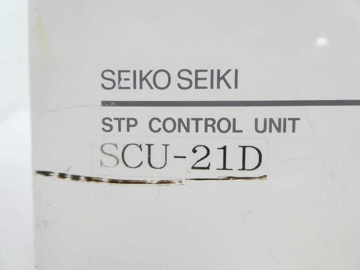 Used SCU Seiko Seiki SCU-21D Turbomolecular Pump Controller Turbo Untested Spare