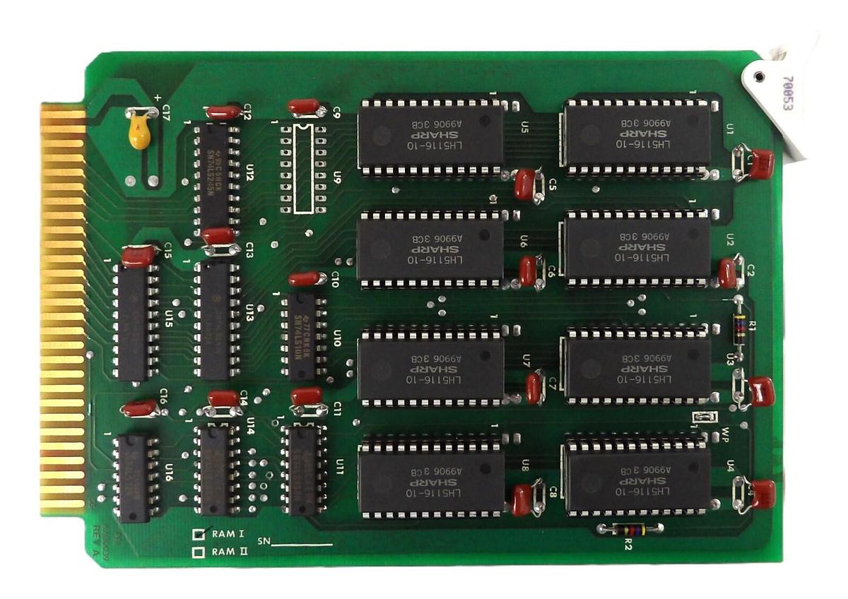 Used PRI Automation BM70053 RAM 1 16K Board PCB Card KX00039 Brooks Working