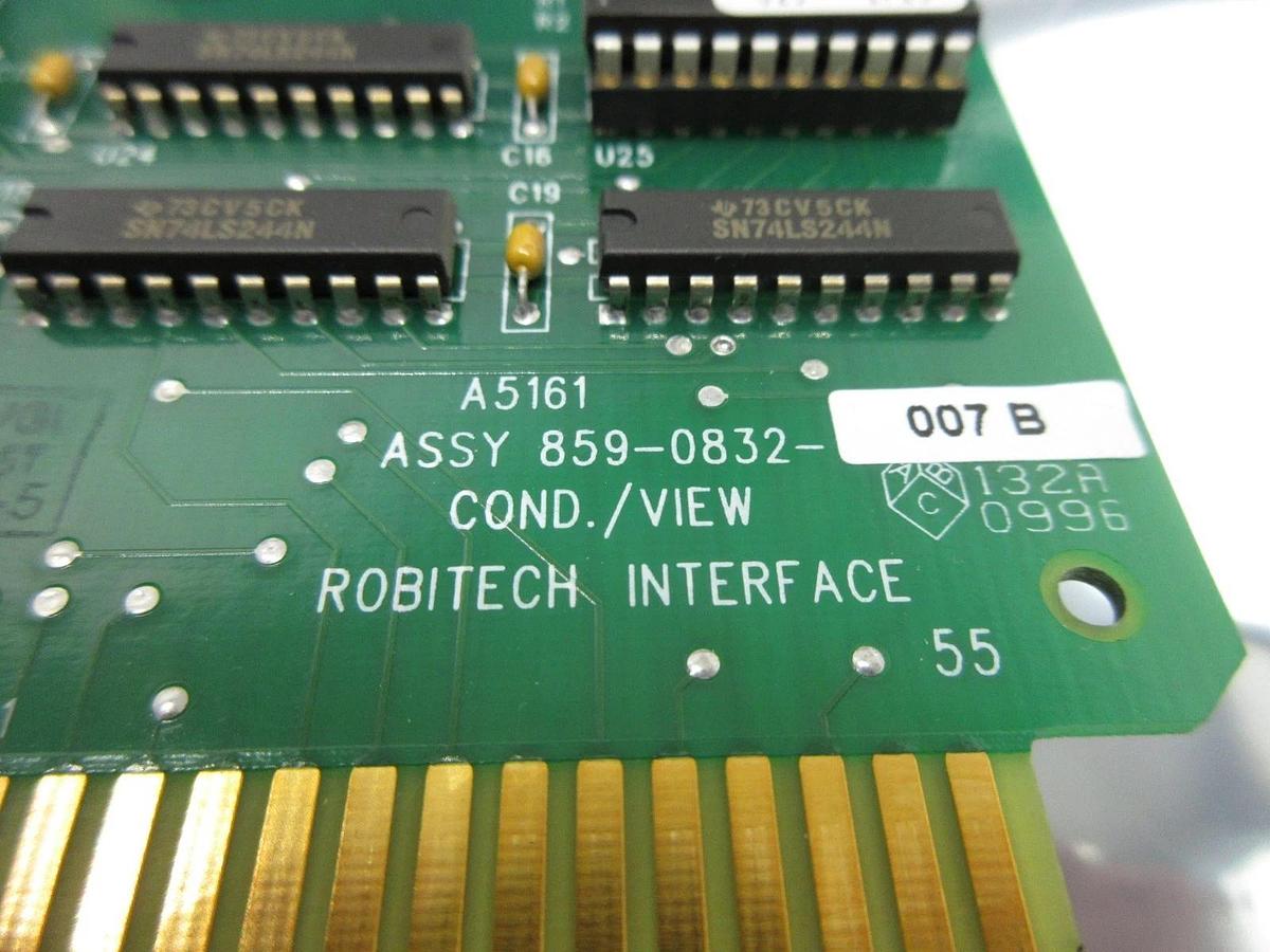 Used SVG Silicon Valley Group 859-0832-007 Interface PCB Card Rev. B 90S Used Working