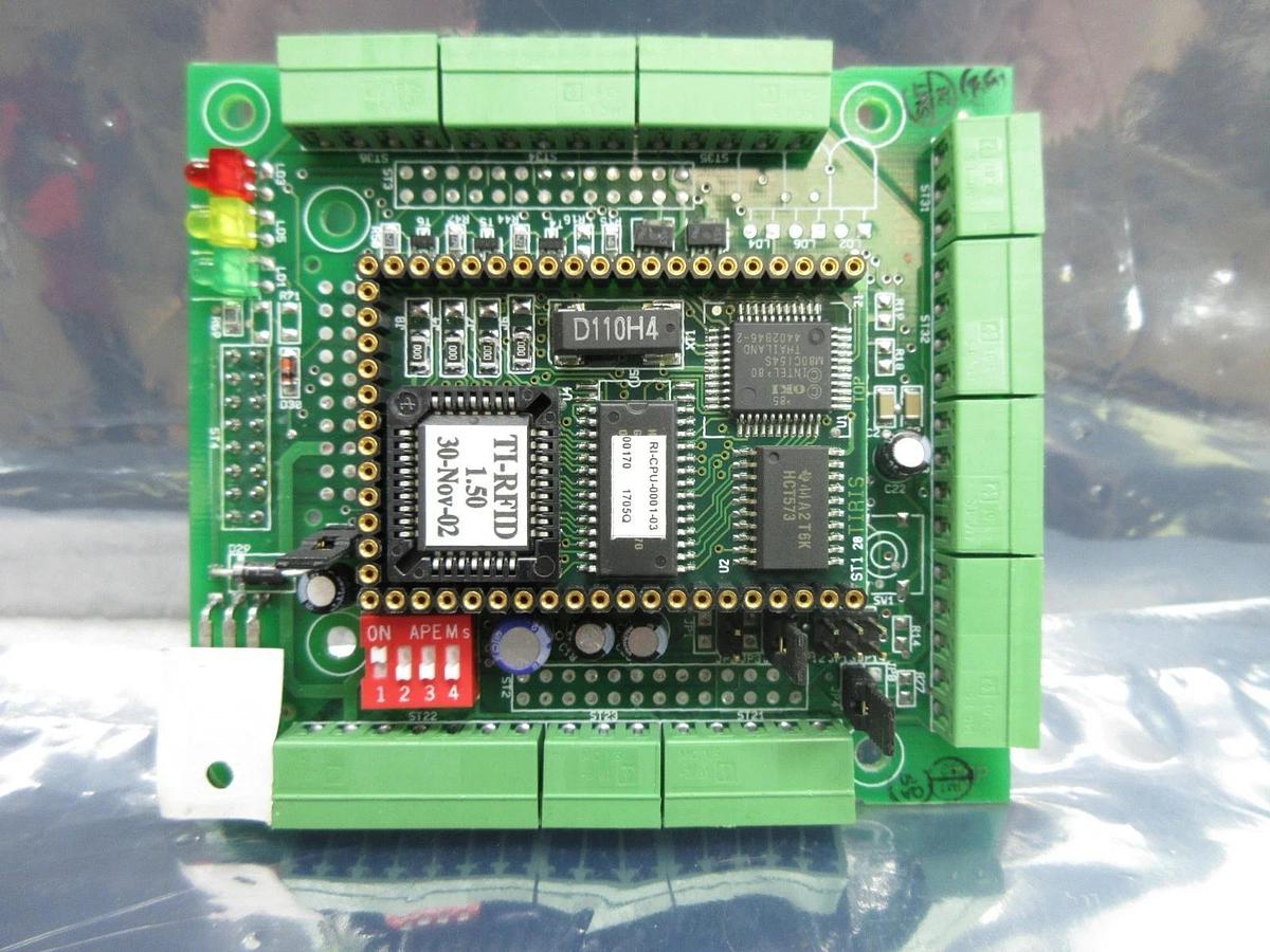 Used Tiris RI-CTL Reader Control Module Board PCB RI-CPU-0001-03 NSR System Used