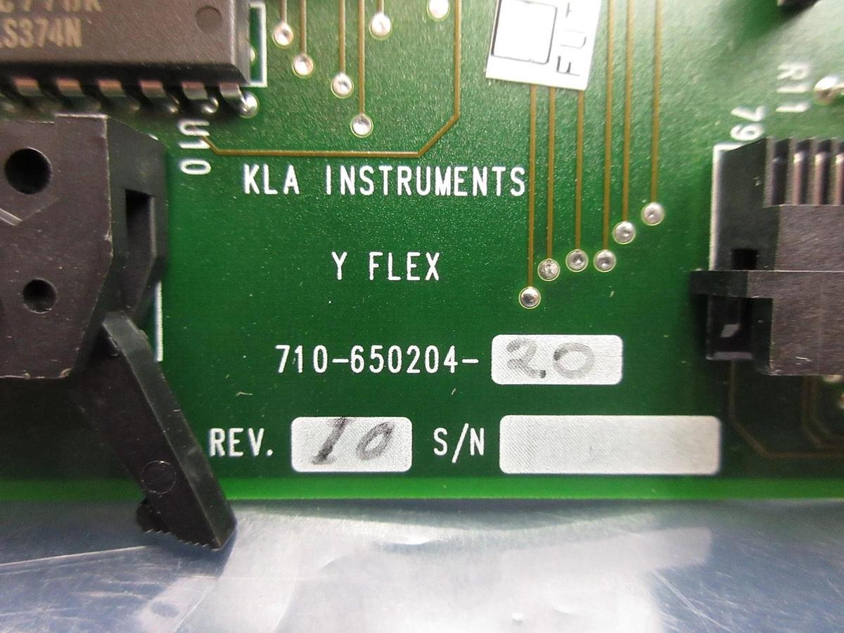 Used KLA Instruments 710-650204-20 Y Flex Board PCB 2132 200mm Wafer Used Working