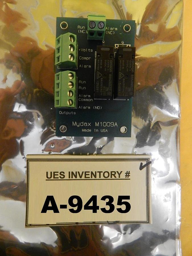 Used Mydax M1009A Dual Relay Interface Board PCB Chiller 1VL5WA1 Used Working