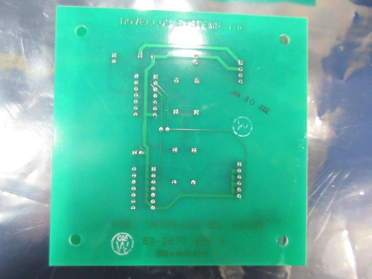 Used Novellus Systems 90-2735 Interlock Board A2000 PCB Rev. B Lot of 4 Working