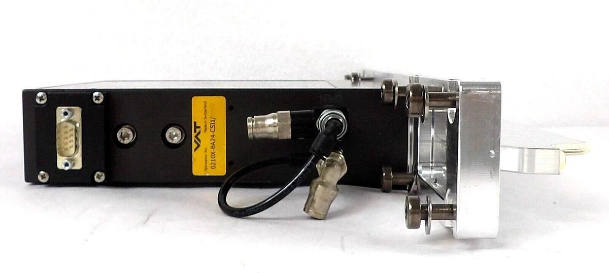 Used VAT 0210X-BA24-CSI1 High Vacuum Pneumatic Slit Valve Working Surplus