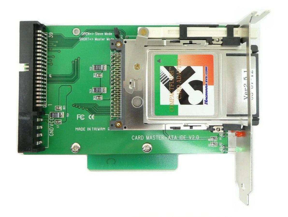 Used Shinko ATA-IDE/R(IDEV2.0) CompactFlash PCB Card TEL Tokyo Electron Telius Spare